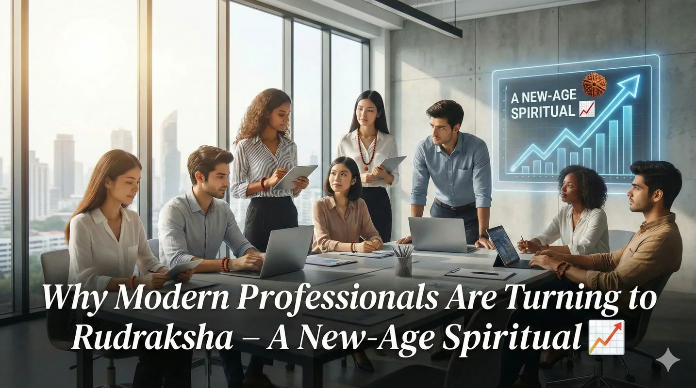 Why Modern Professionals Are Turning to Rudraksha β A New-Age Spiritual Trend