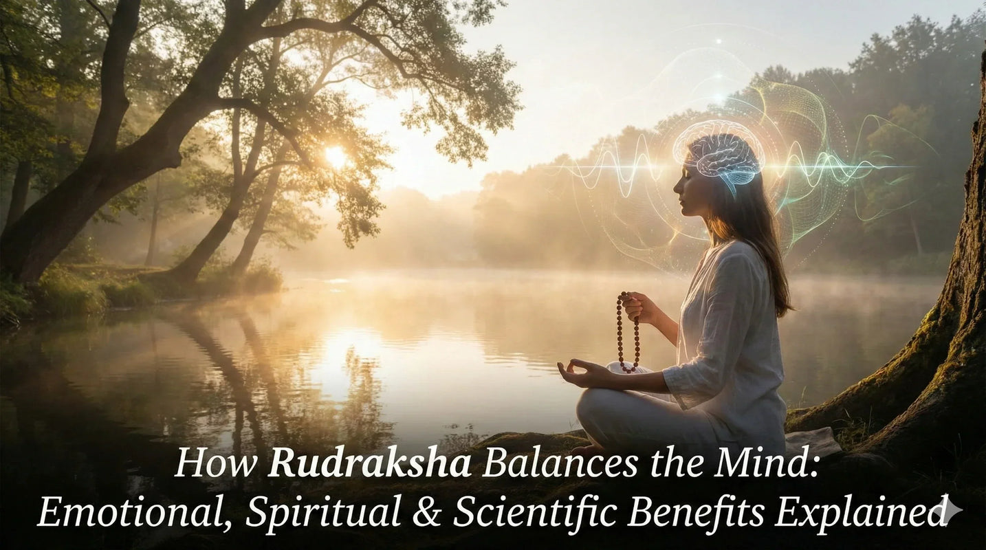 How Rudraksha Balances the Mind: Emotional, Spiritual & Scientific Benefits Explained