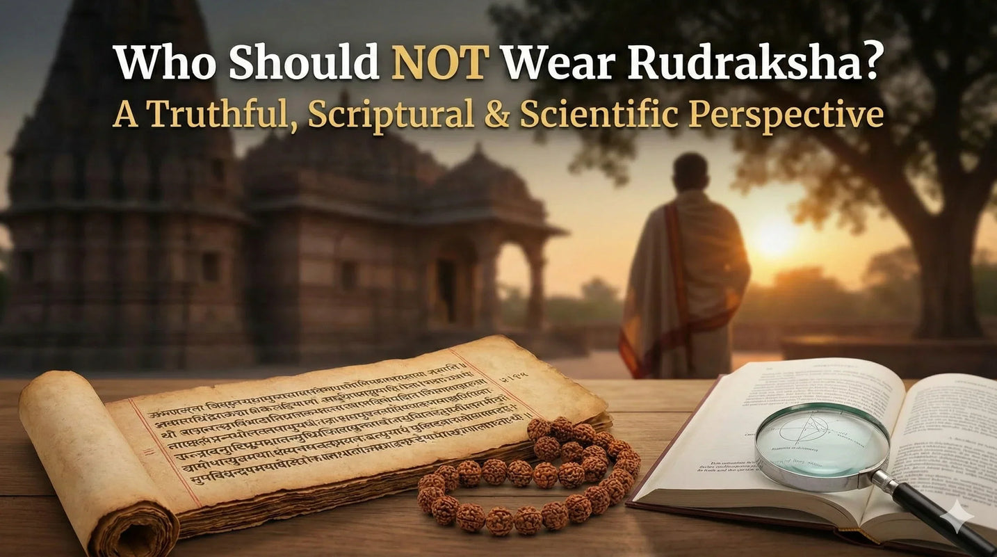 Who Should NOT Wear Rudraksha? A Truthful, Scriptural & Scientific Perspective