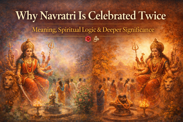 Why Navratri Is Celebrated Twice: Meaning, Spiritual Logic & Deeper Significance