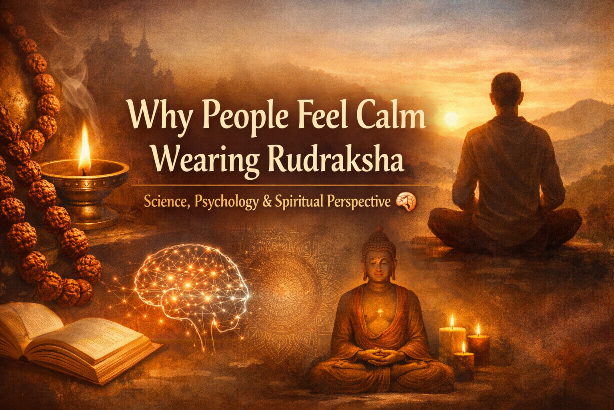 Why People Feel Calm Wearing Rudraksha: Science, Psychology & Spiritual Perspective