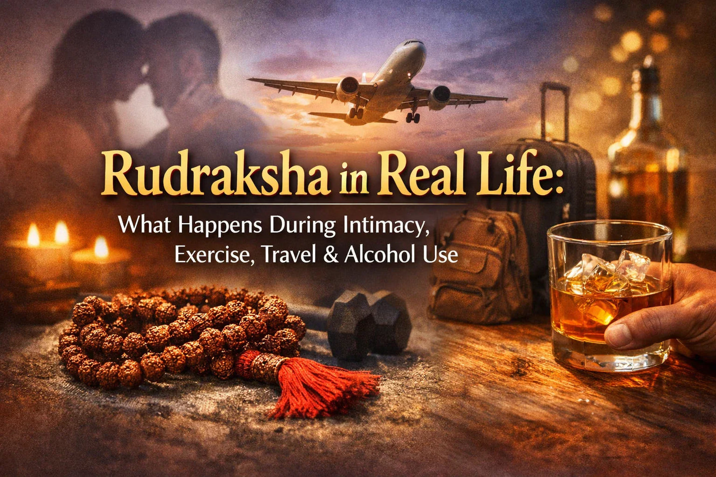 Rudraksha in Real Life: What Happens During Intimacy, Exercise, Travel & Alcohol Use