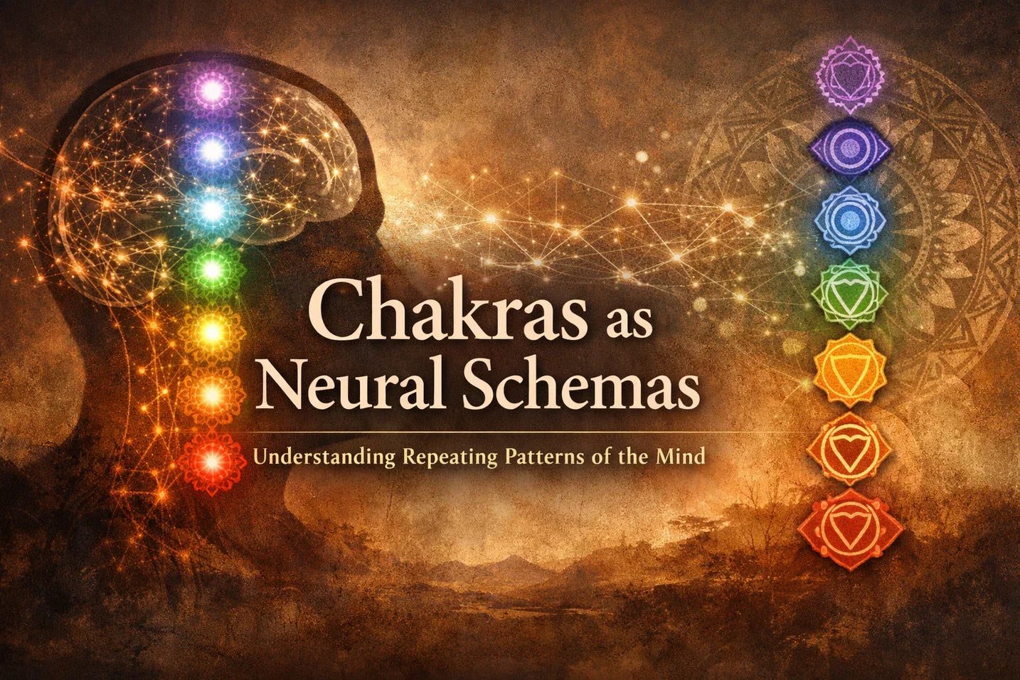 Chakras as Neural Schemas: Why Awareness Alone Doesn’t Change Patterns