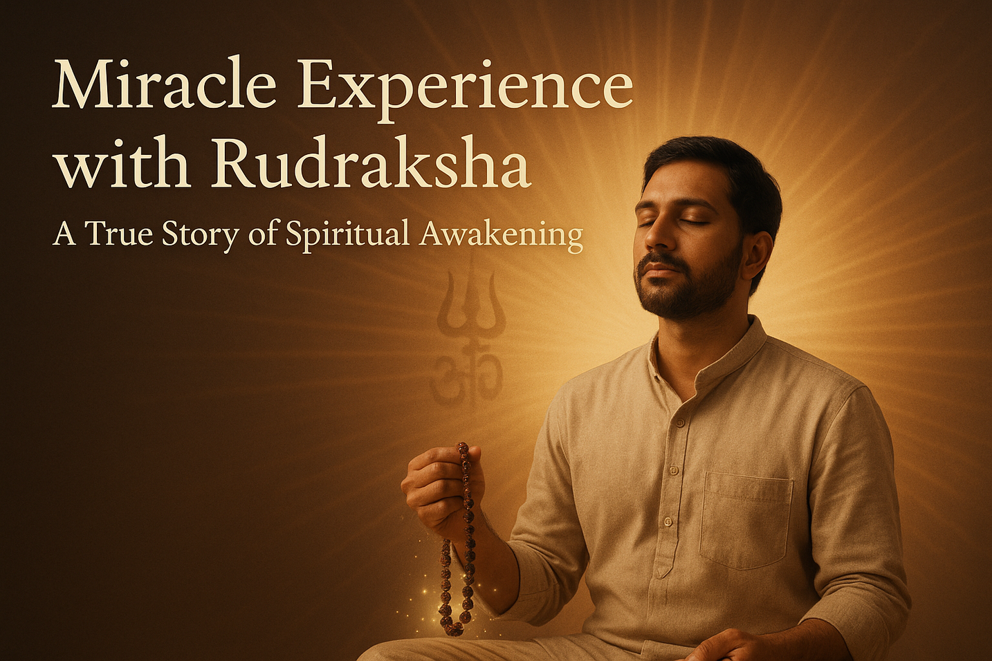 Miracle Experience with Rudraksha – A True Story of Spiritual Awakening