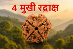 4 Mukhi Rudraksha – Gyaan, Clarity & Powerful Communication ka Divya Bead