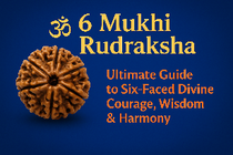 6 Mukhi Rudraksha – Ultimate Guide to Six-Faced Divine Courage, Wisdom & Harmony