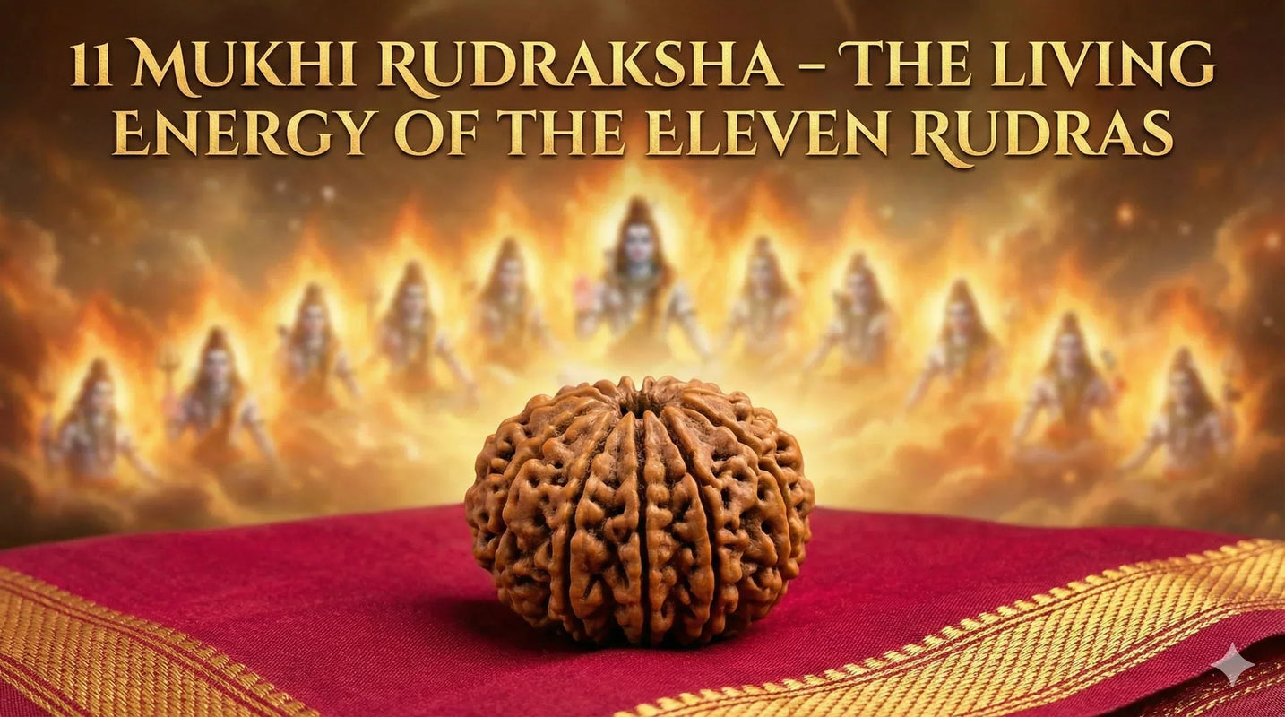 11 MUKHI RUDRAKSHA – THE LIVING ENERGY OF THE ELEVEN RUDRAS