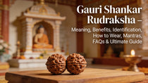 Gauri Shankar Rudraksha – Meaning, Benefits, Identification, How to Wear, Mantras, FAQs & Ultimate Guide