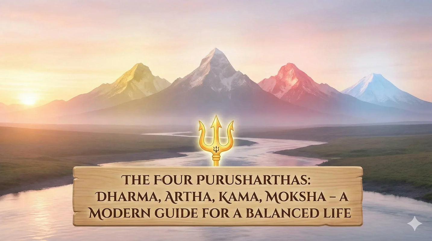 The Four Purusharthas: Dharma, Artha, Kama, Moksha – A Modern Guide for a Balanced Life