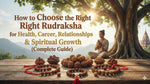 How to Choose the Right Rudraksha for Health, Career, Relationships & Spiritual Growth (Complete Guide)
