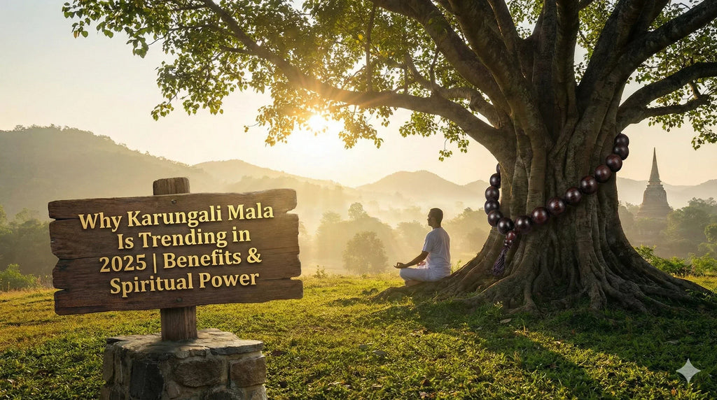 Why Karungali Mala Is Trending in 2025 | Benefits & Spiritual Power