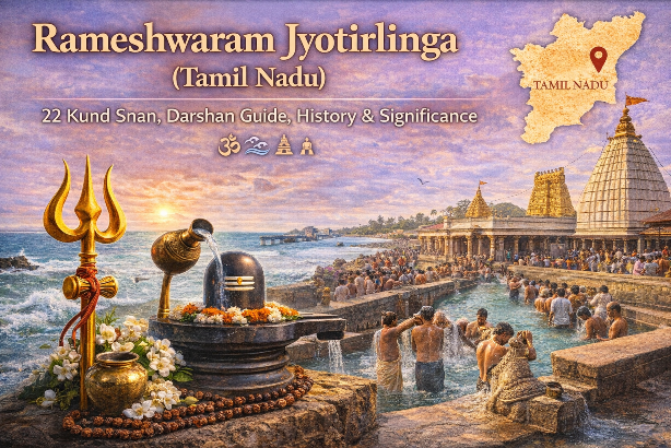 Rameshwaram Jyotirlinga: 22 Kund Snan, Darshan Guide, History & Significance
