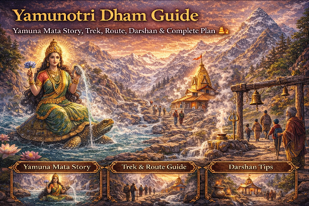 Yamunotri Dham Guide: Yamuna Mata Story, Trek, Route, Darshan & Complete Plan