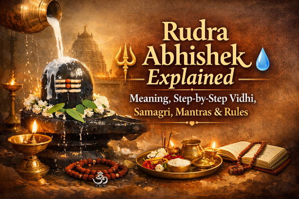 Rudra Abhishek Explained: Meaning, Vidhi, Samagri, Mantras & Rules
