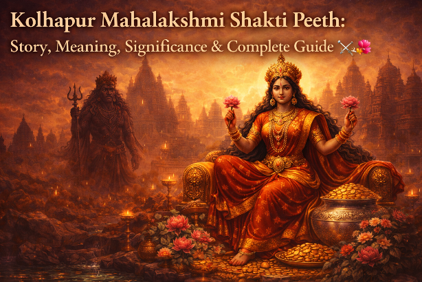 Kolhapur Mahalakshmi Shakti Peeth: Story, Meaning, Significance & Complete Guide