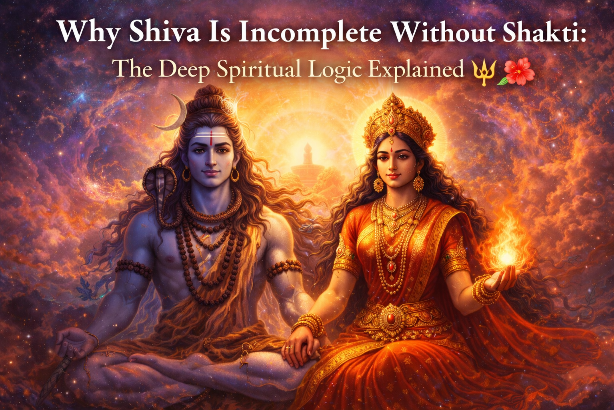 Why Shiva Is Incomplete Without Shakti: Deep Spiritual Logic Explained