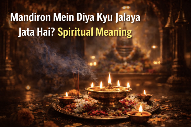 Mandiron Mein Diya Kyu Jalaya Jata Hai? Meaning, Symbolism & Spiritual Logic