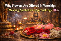 Why Flowers Are Offered in Worship: Meaning, Symbolism & Spiritual Logic
