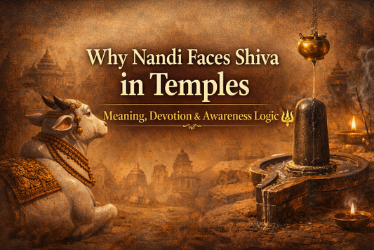 Why Nandi Faces Shiva in Temples: Meaning, Devotion & Awareness Logic