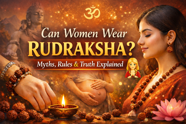 Can Women Wear Rudraksha? Myths, Rules & Truth Explained