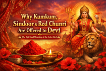 Why Kumkum, Sindoor & Red Chunri Are Offered to Devi