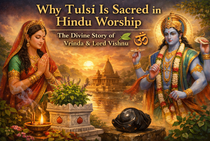 Why Tulsi Is Sacred in Hindu Worship: The Divine Story of Vrinda & Lord Vishnu Explained