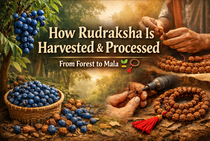 How Rudraksha Is Harvested & Processed: From Forest to Mala Explained