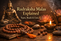 Rudraksha Malas Explained: Types, Beads, Uses & Complete Guide