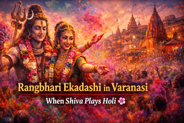 Rangbhari Ekadashi in Varanasi: When Lord Shiva Plays Holi