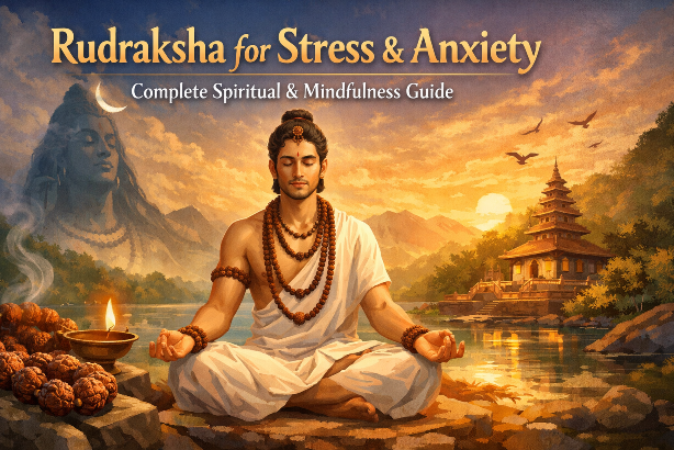 Rudraksha for Stress & Anxiety – Complete Spiritual & Mindfulness Guide