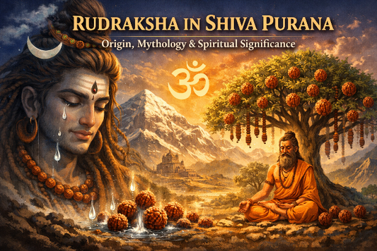 Rudraksha in Shiva Purana – Origin, Mythology & Spiritual Significance