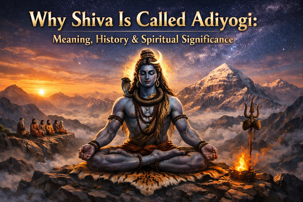 Why Shiva Is Called Adiyogi: Meaning, History & Spiritual Significance