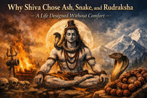 Why Shiva Chose Ash, Snake, and Rudraksha — A Life Designed Without Comfort