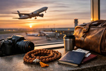 Rudraksha for People Who Travel Constantly: Airports, Hotels, Crowds & Inner Stability
