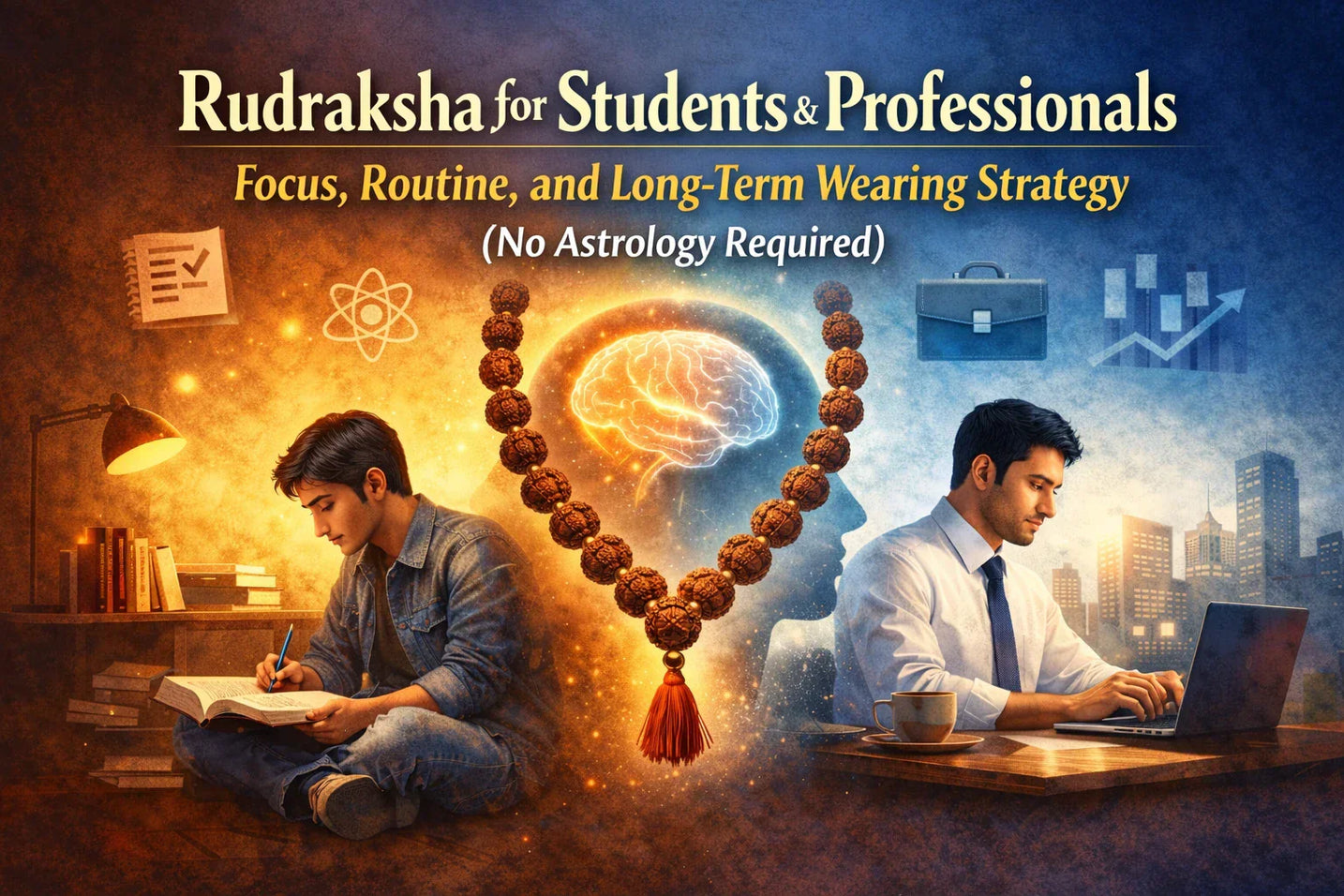 Rudraksha for Students & Professionals: Focus, Routine, and Long-Term Wearing Strategy (No Astrology Required)