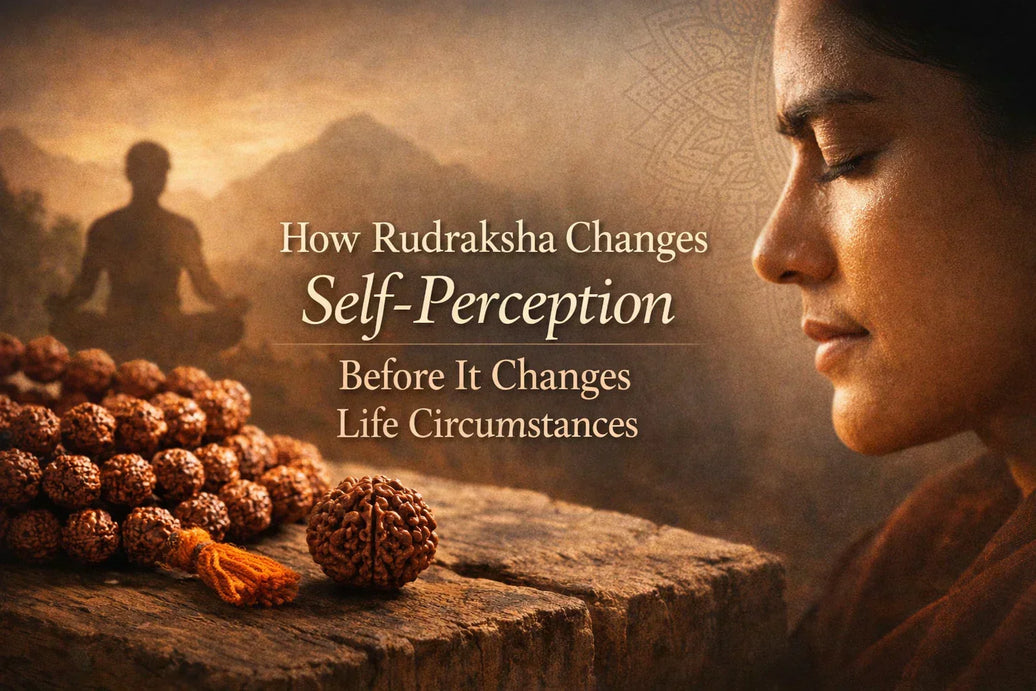 How Rudraksha Changes Self-Perception Before It Changes Life Circumstances