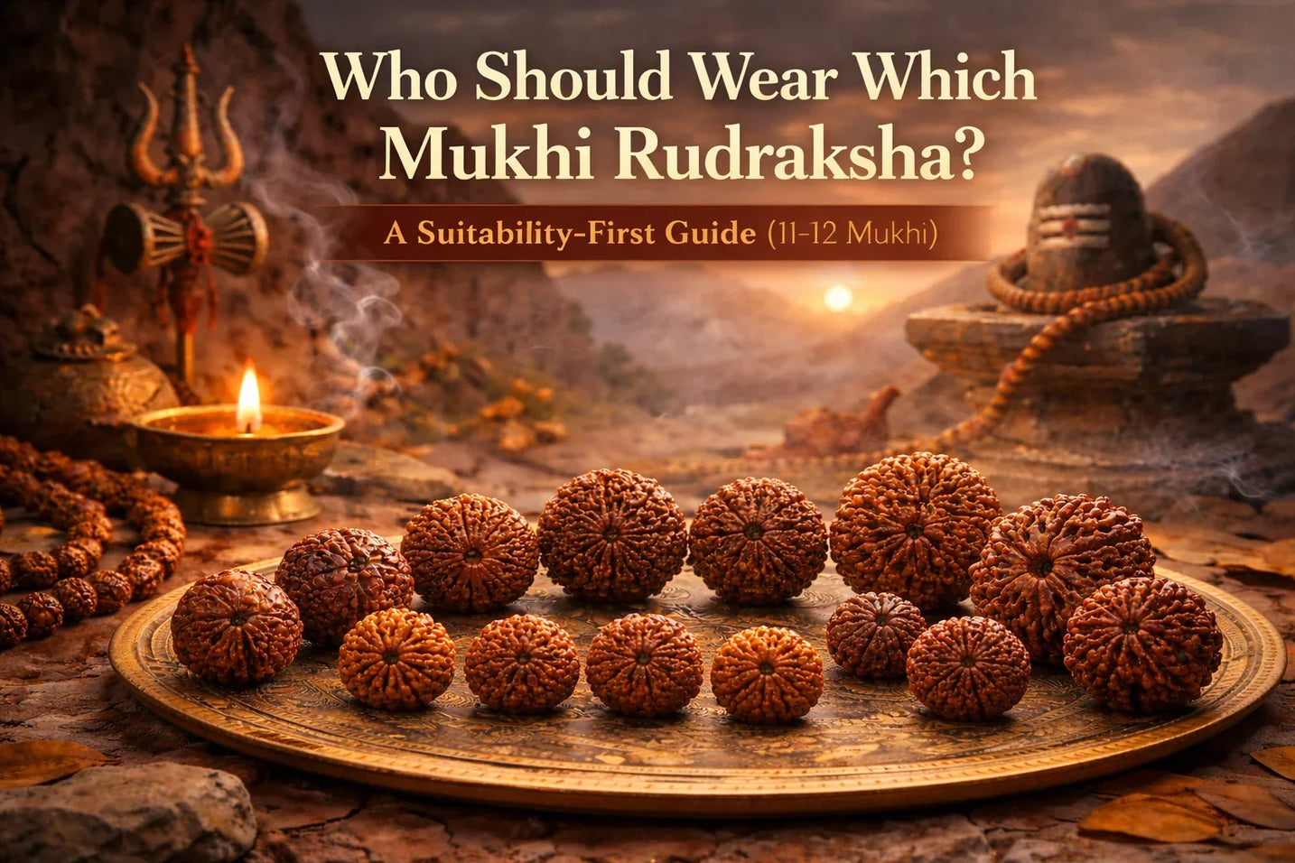 Who Should Wear Which Mukhi Rudraksha? A Suitability-First Guide (11–21 Mukhi)