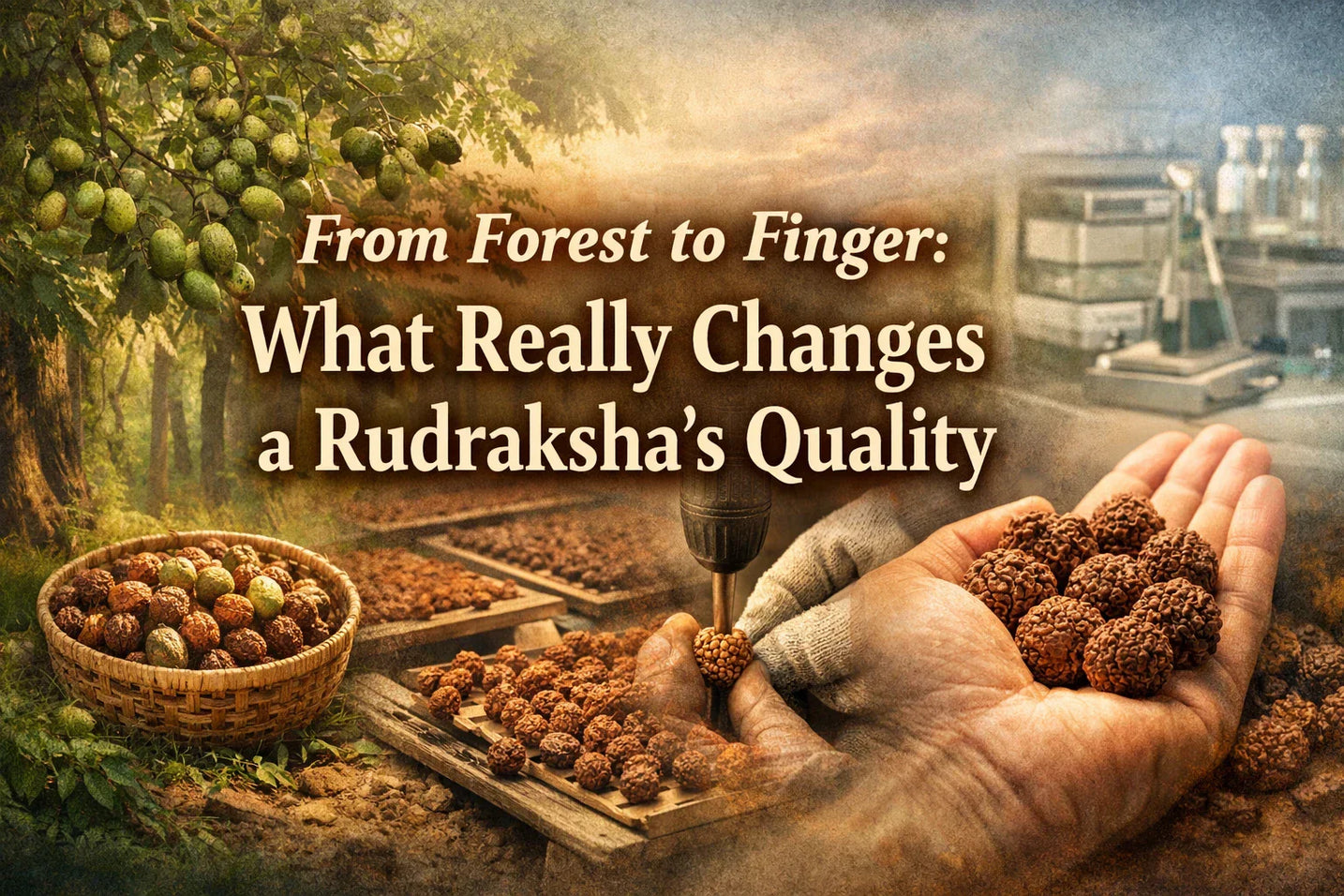From Forest to Finger: What Really Changes a Rudraksha’s Quality