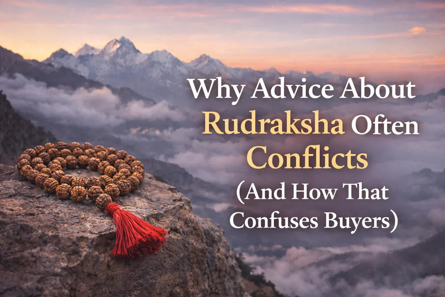 Why Advice About Rudraksha Often Conflicts (And How That Confuses Buyers)
