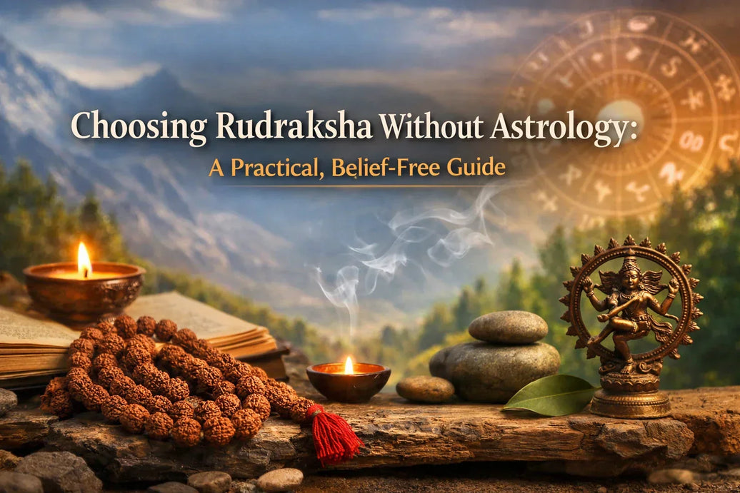 Choosing Rudraksha Without Astrology: A Practical, Belief-Free Guide
