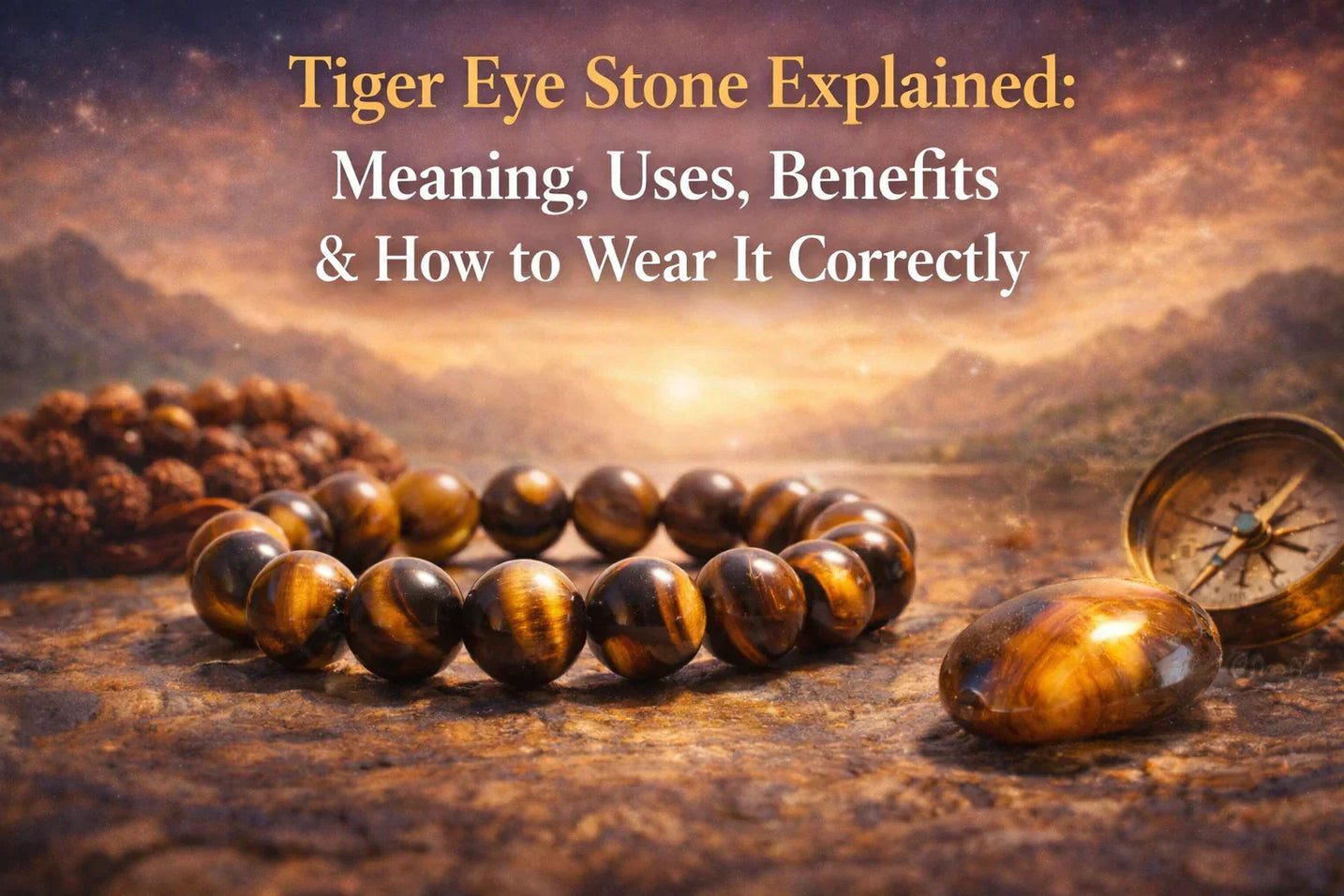 Tiger Eye Stone Explained—Meaning, Uses, Benefits & How to Wear It Correctly