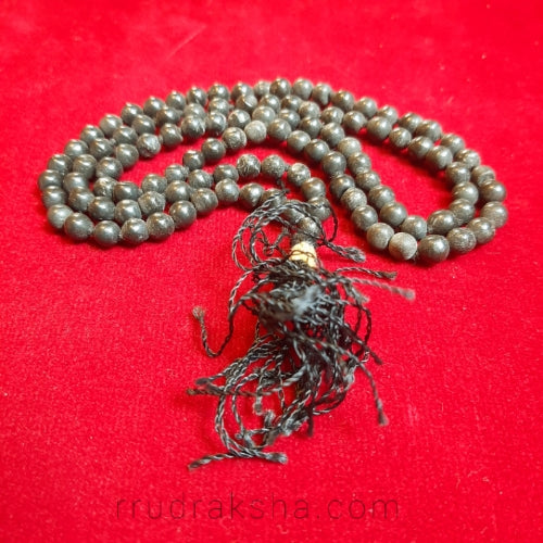 Black Agate Rosary - Hakik Mala for Shani Dosh Nivaran