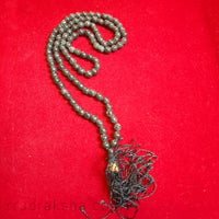 Black Agate Rosary - Hakik Mala for Shani Dosh Nivaran