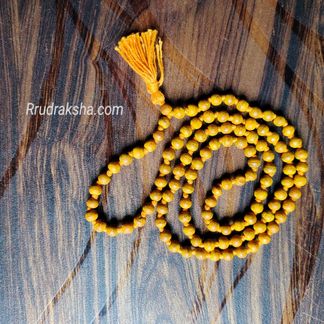 Haldi Mala (Haridra Mala) - Turmeric Rosary