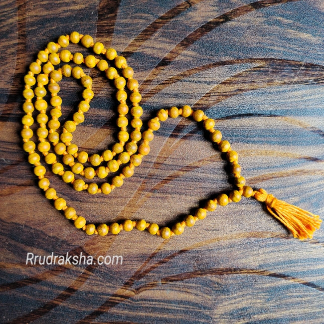 Haldi Mala (Haridra Mala) - Turmeric Rosary