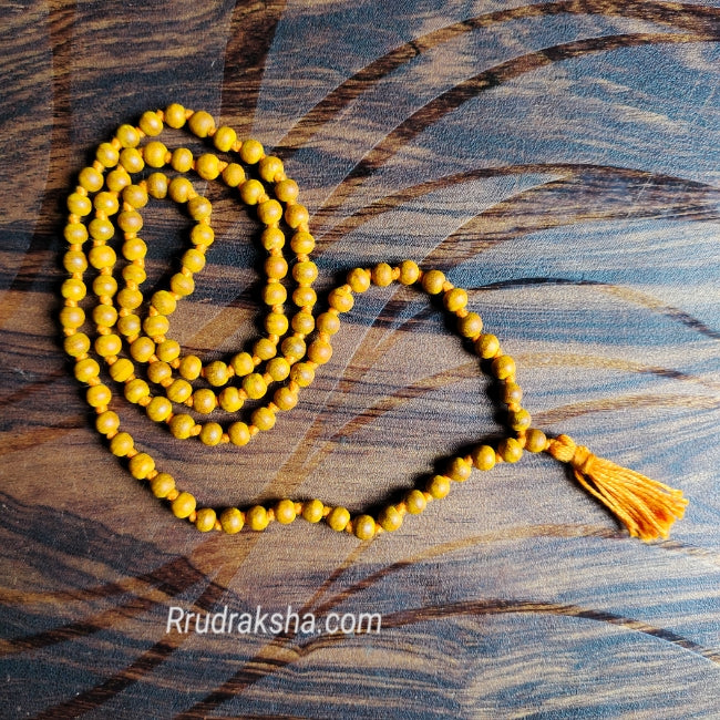 Haldi Mala (Haridra Mala) - Turmeric Rosary