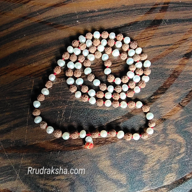 Rudraksha Pearl/Moti Mala 108 Beads