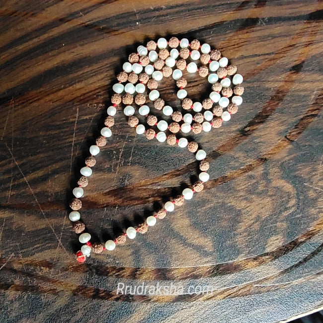 Rudraksha Pearl/Moti Mala 108 Beads