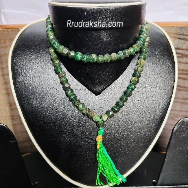 Margaj Mala / Green Jade Rosary