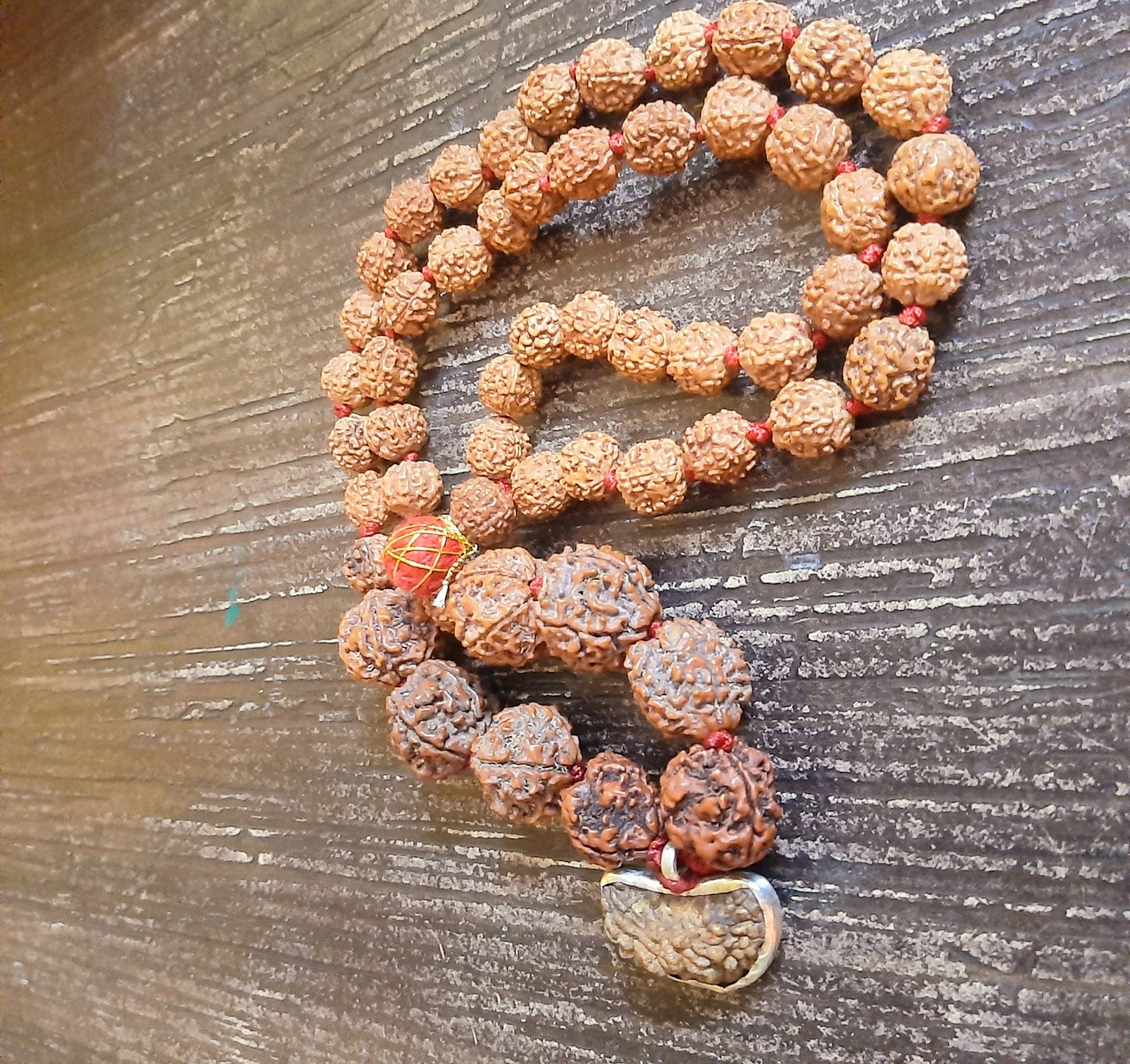 1 3 4 5 6 Mukhi Combination Rudraksha Mala